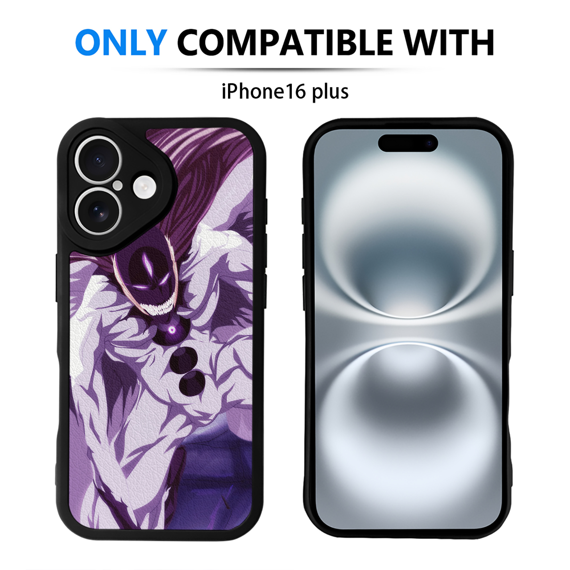 （画像用） ブリーチ BLEACH 【iPhone 16シリーズ対応】シリコンスマホケース（レザー調） 材質：シリコン